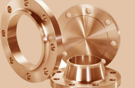 Copper alloy flanges