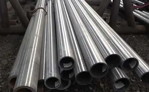 Stack of Niobium Seamless Pipes